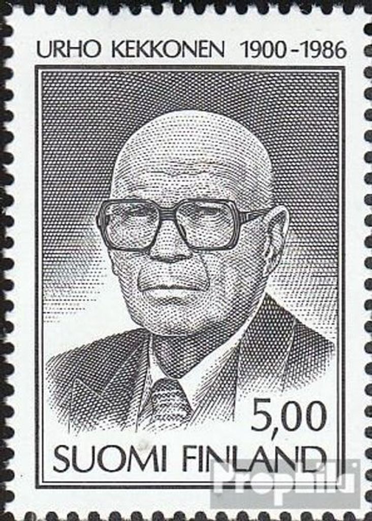 Briefmarken Finnland 1986 Mi 1003 (kompl.Ausg.) postfrisch Kekkonen