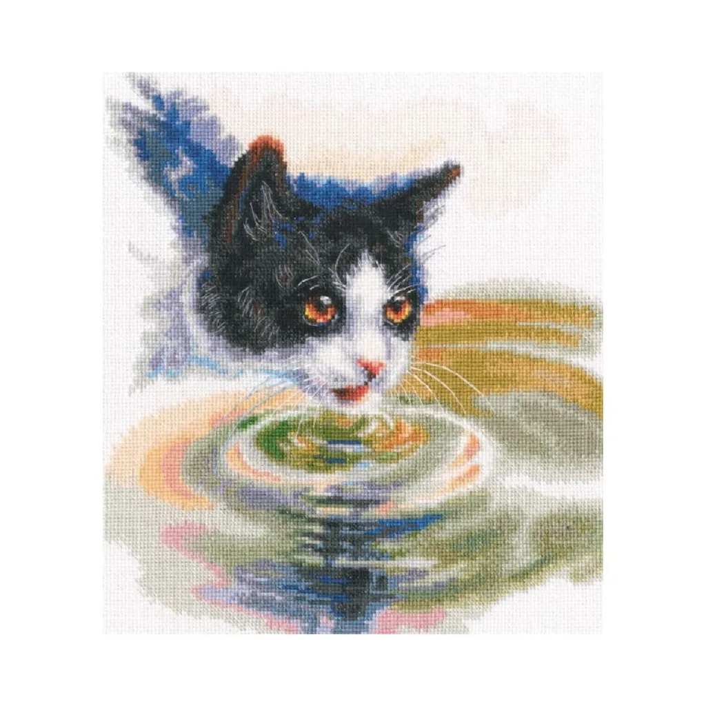 Réussir sa Broderie Facilement - Kit RTO Durst Point de Croix 21x24