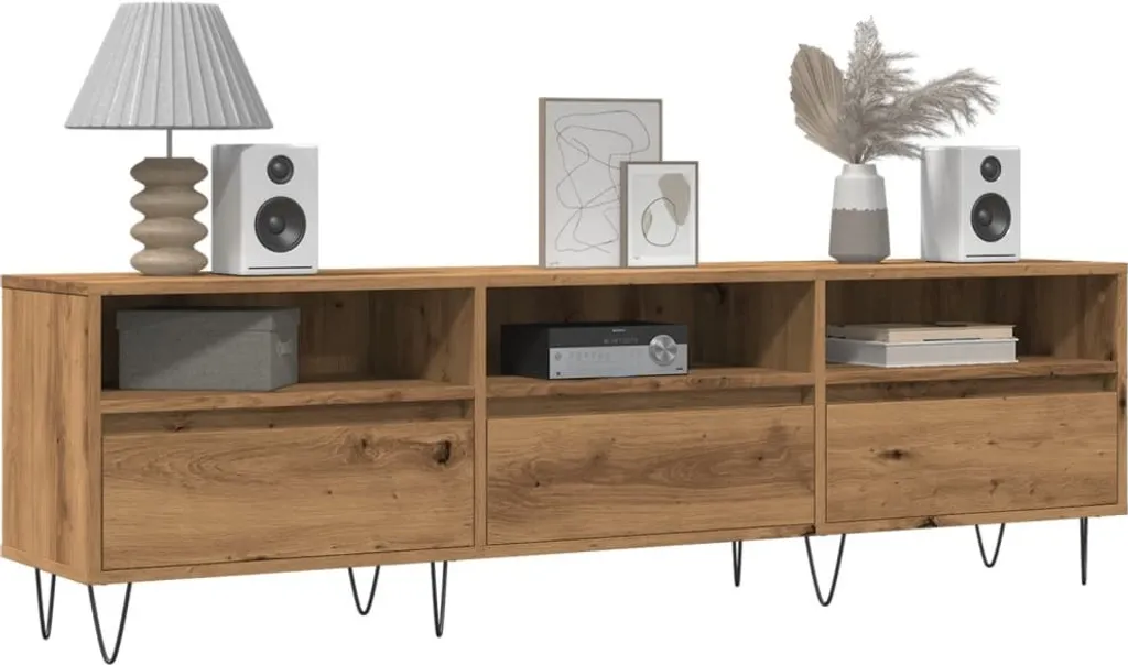 Mobile Porta TV 150x30x44,5 cm Maison Exclusive Vintage Wood Look