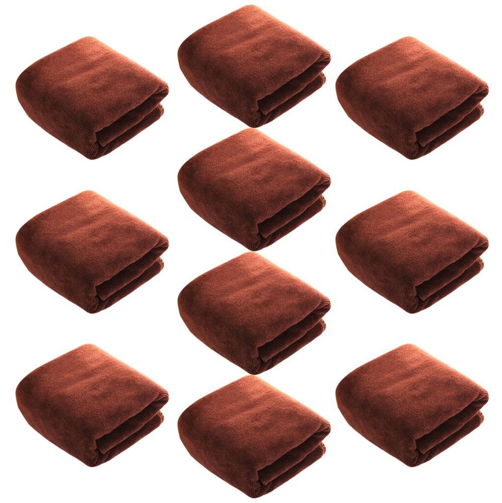 10er-Pack Salon-Haartücher – Schnelltrocknende Handtücher für Haare, Hände und Gesicht, geeignet für Zuhause, Salon, Spa und Friseursalon