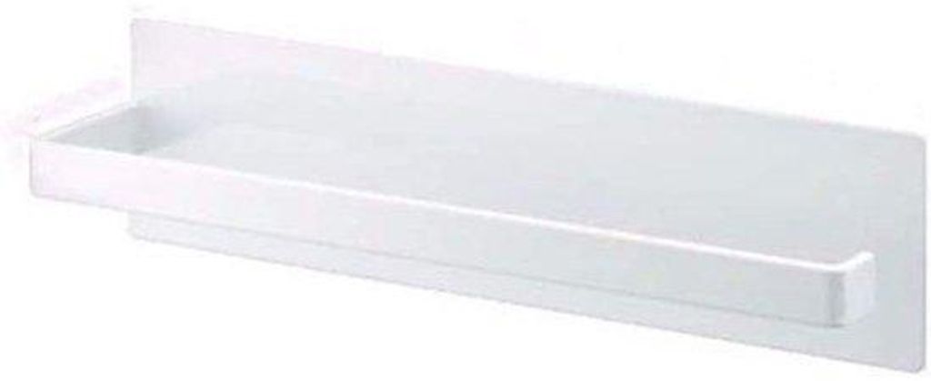 Badkamerrolhouder - Länge Stange ca. 26 cm - Selbstklebender Rolhouder für Wände, Schränke oder Duschen - Weiss