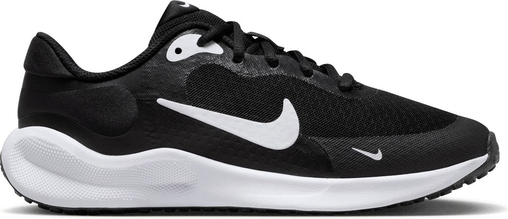 Nike Revolution 7 (Gs) Black/White-Dk Smoke Grey Produktbild 