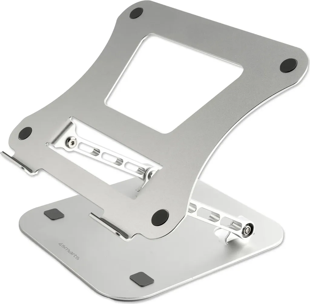 Supporto da tavolo ErgoFix H22 per laptop, Macbook e tablet, 4smarts - Argento - 1