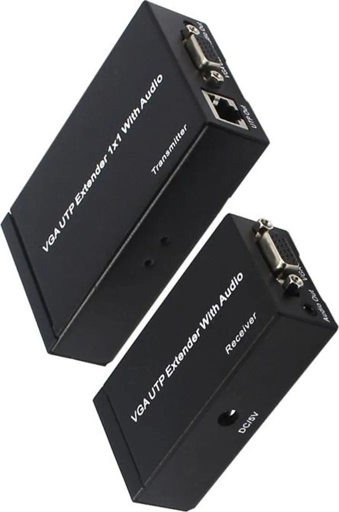Solution Signal VGA Faible : Extendeur 300m pour Image Nette sans Perte