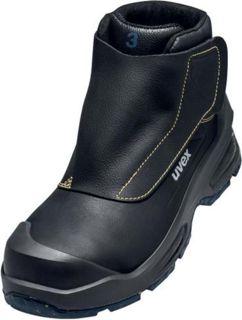 uvex 3 MACSOLE Sicherheitsschuh S3 Schweißer-Schnürstiefel schwarz 44