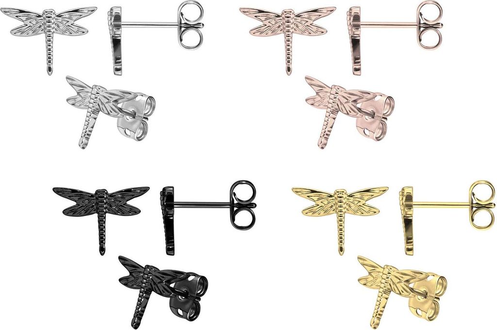 Titan Ohrstecker LIBELLE