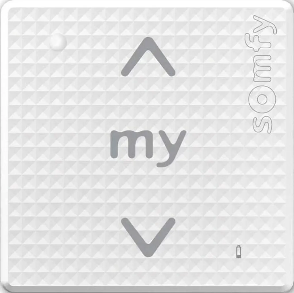 Somfy Smoove 1810873 Commande Sensitive RTS Pure - Finition Laquée 3V