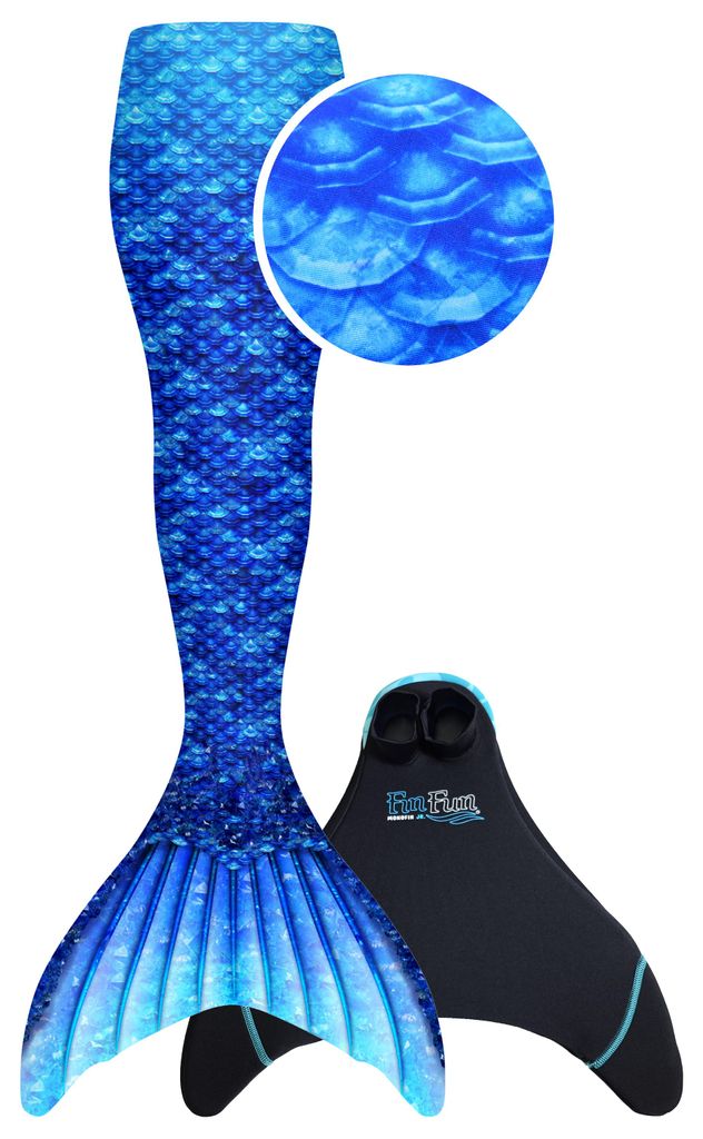 Fin Fun Arctic Blue, Youth XL (143-152)