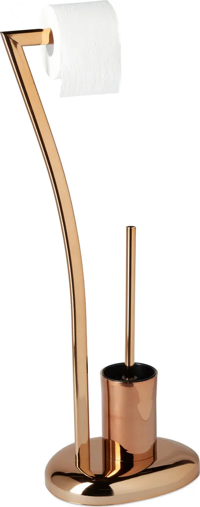 Accessoire WC sans perçage cuivre WIMEDO pour organiser votre salle de bain