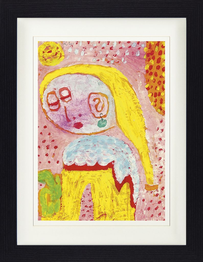 Paul Klee Gerahmtes Bild Mit Edlem Passepartout | Wand-Bilder | Im Bilderrahmen - Magdalena Vor Der Bekehrung, 1938 (40 x 30 cm)