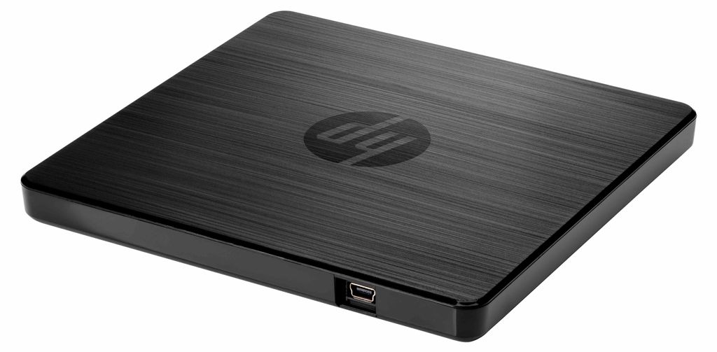 HP Externes DVD-RW-Laufwerk F2B56AA, USB 2.0, portabel, Produktbild 