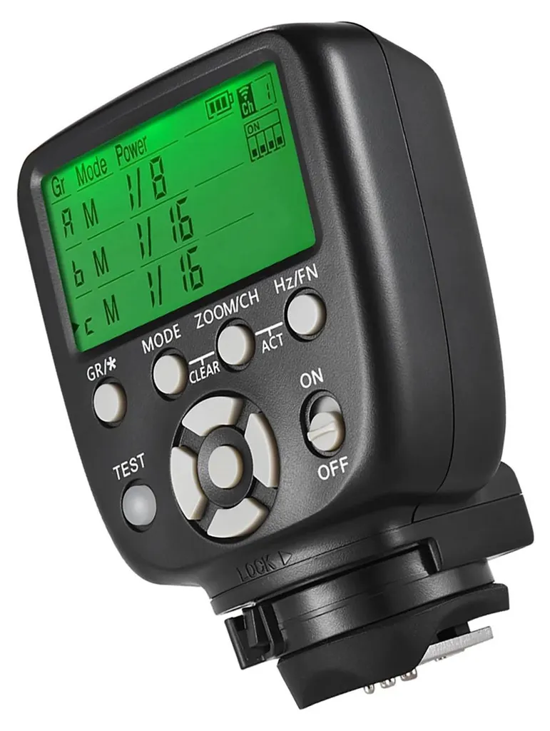 Télécommande sans fil émetteur radio LCD compatible boîtier Canon EOS