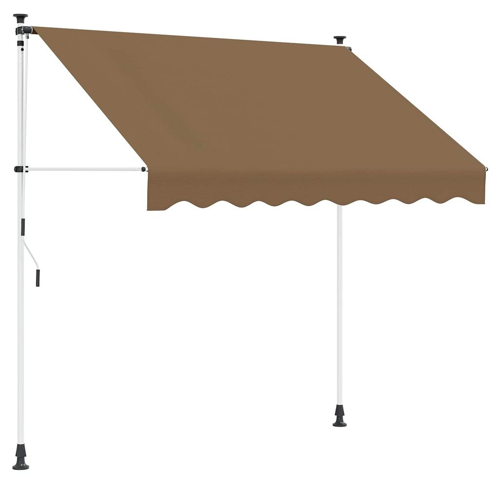Maison Exclusive - Manuell einziehbare Markise Beige 250 cm