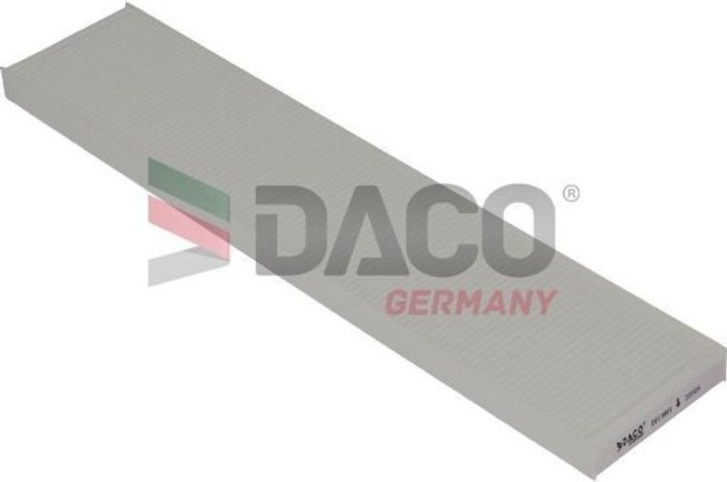 DACO Germany DFC1001 Innenraumfilter Pollenfilter für VW SHARAN (7M8, 7M9, 7M6)