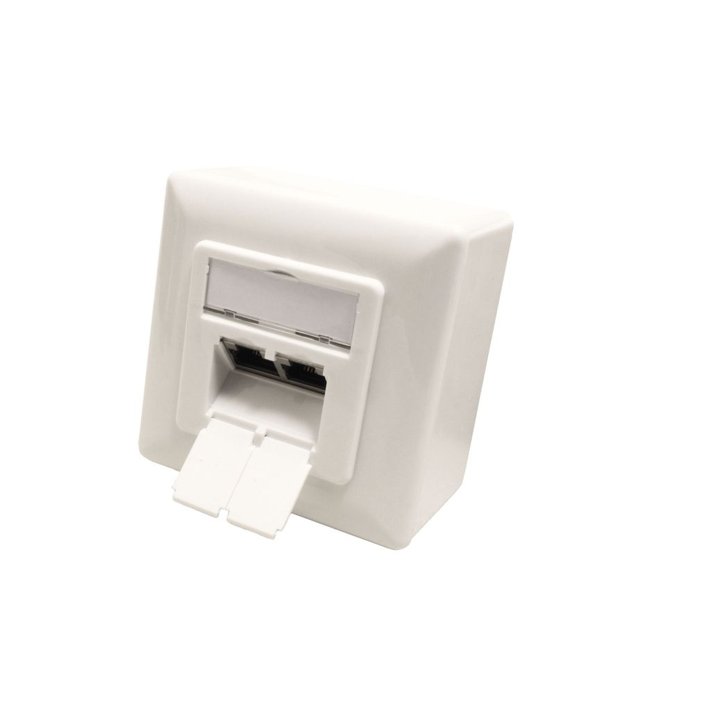 Goobay 68244, RJ-45, Bílá, 125 V, 1,5 A, 0 - 70 °C, 1 kusů Obrázek produktu 