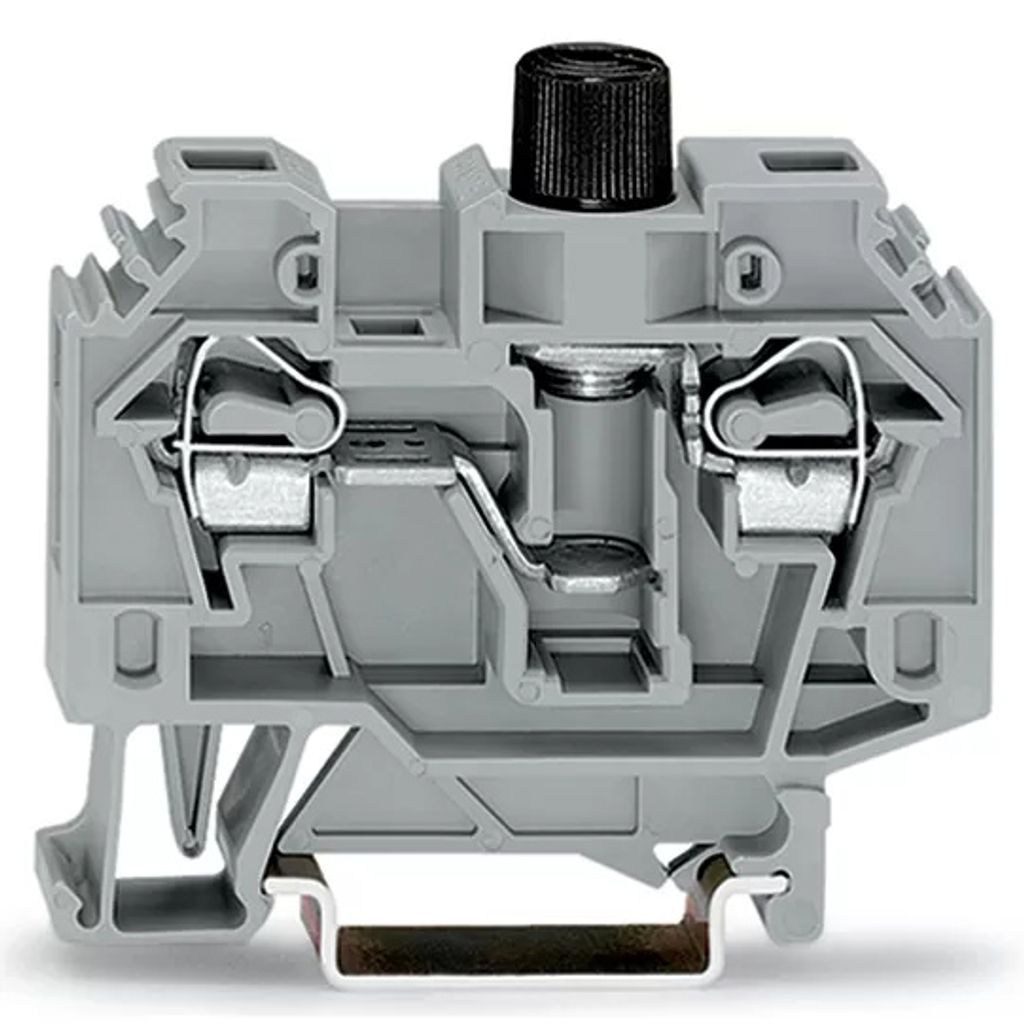 Morsetto per fusibili 0,2-6qmm grigio - G-fuse 5x20 mm Immagine del prodotto 