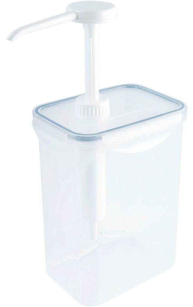 Saucenspender, Dosierer, eckig, Kunststoff, 1,5-3,9 Liter Produktbild 