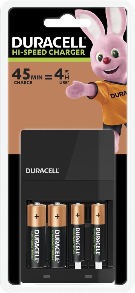 Caricatore universale ricaricabile Duracell NiMH CEF14 Immagine del prodotto 