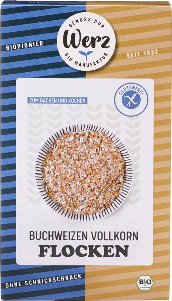 Werz Buchweizen Vollkorn Flocken 250g