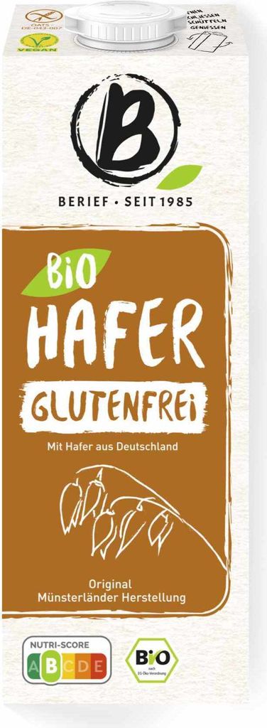 Berief  Hafer Drink glutenfrei (1000 ml) Produktbild 