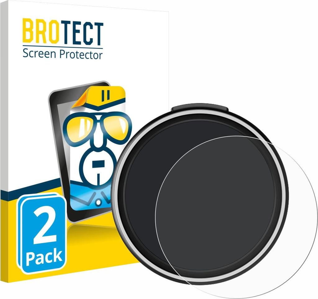 2x Für OOONO CO-Driver NO2 Plus Schutzfolie BROTECT Displayschutz Display Schutz Folie Klar Transparent