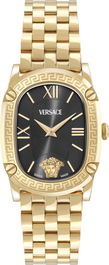Versace Armbanduhr Damen Greca Couture Gold VE1B01425