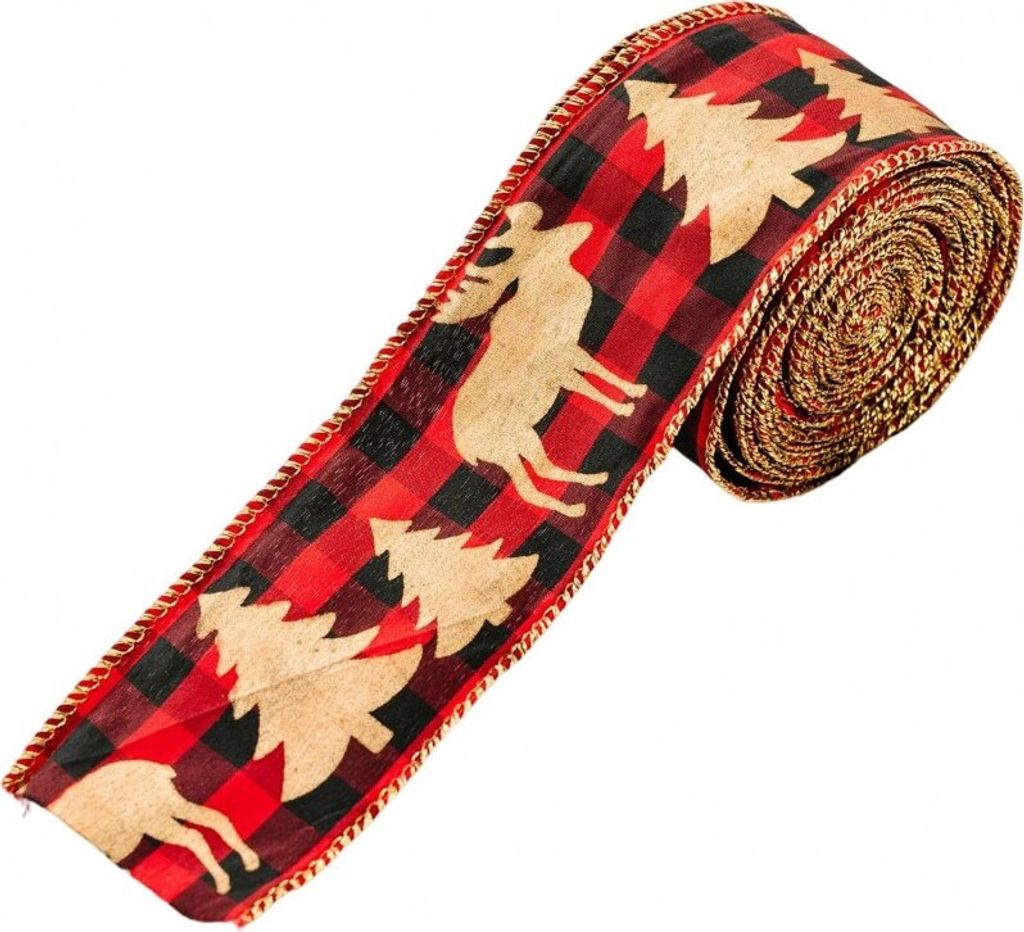 Weihnachtsband 5 cm x 5 m ksn86