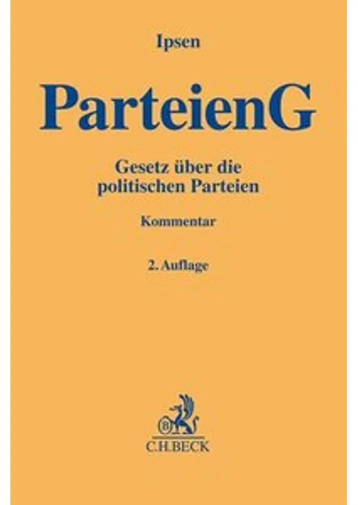Guide juridique Parteiengesetz : Manuel de référence sur le droit civil