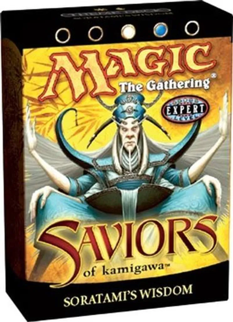 Deck Thématique Magic Soratami's Wisdom : Stratégie Bleue Saviors Kamigawa