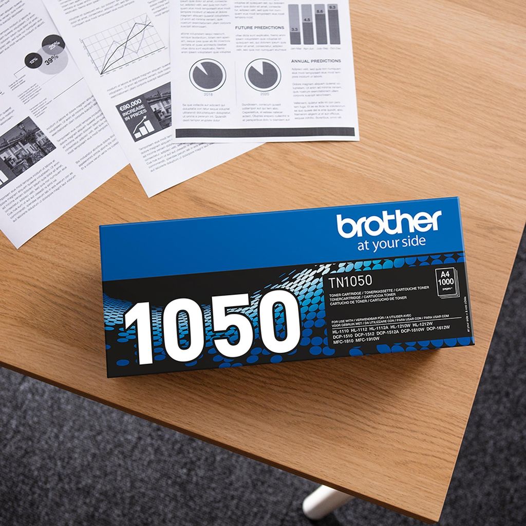 Brother TN-1050 toner czarny Zdjęcie produktu 