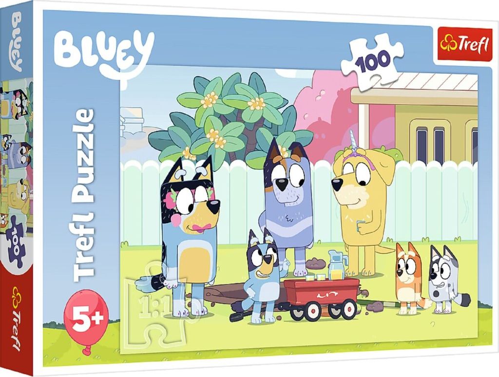 Bluey Puzzle Happy World 100 dielikov | Kaufland.sk