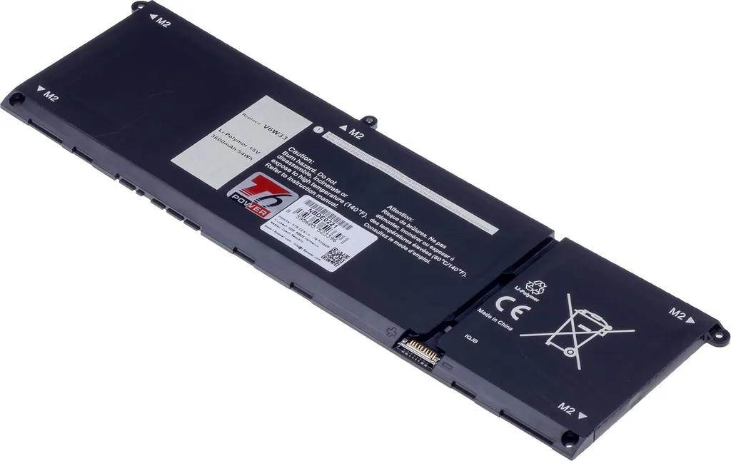 Batteria XDY9K Dell Compatibile T6 Power 15V 3600mAh | Prezzo Top