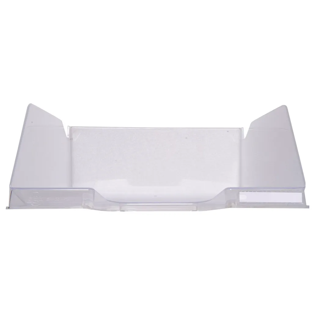 Exacompta 4x Corbeille à courrier Combo Maxi Office Cristal 11523D