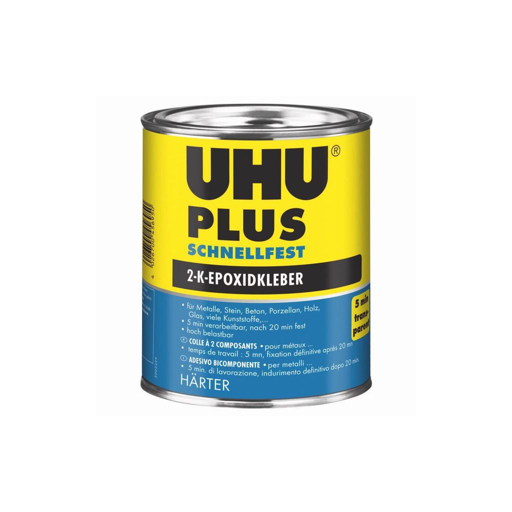 UHU plus schnellfest Härter 855g 3 Stk Produktbild 