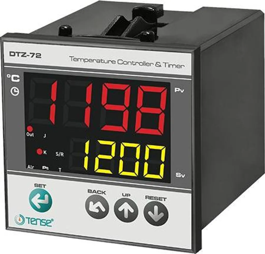 Contrôleur de Chauffe pour Four Industriel 1750°C PID 72x72 avec Minuteur