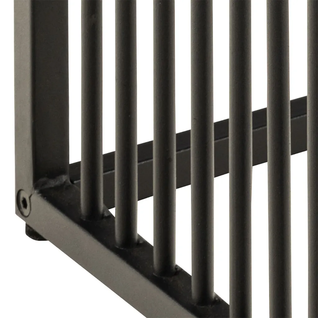 Table d'appoint compacte Strington effet marbre noir pour petits espaces - 5