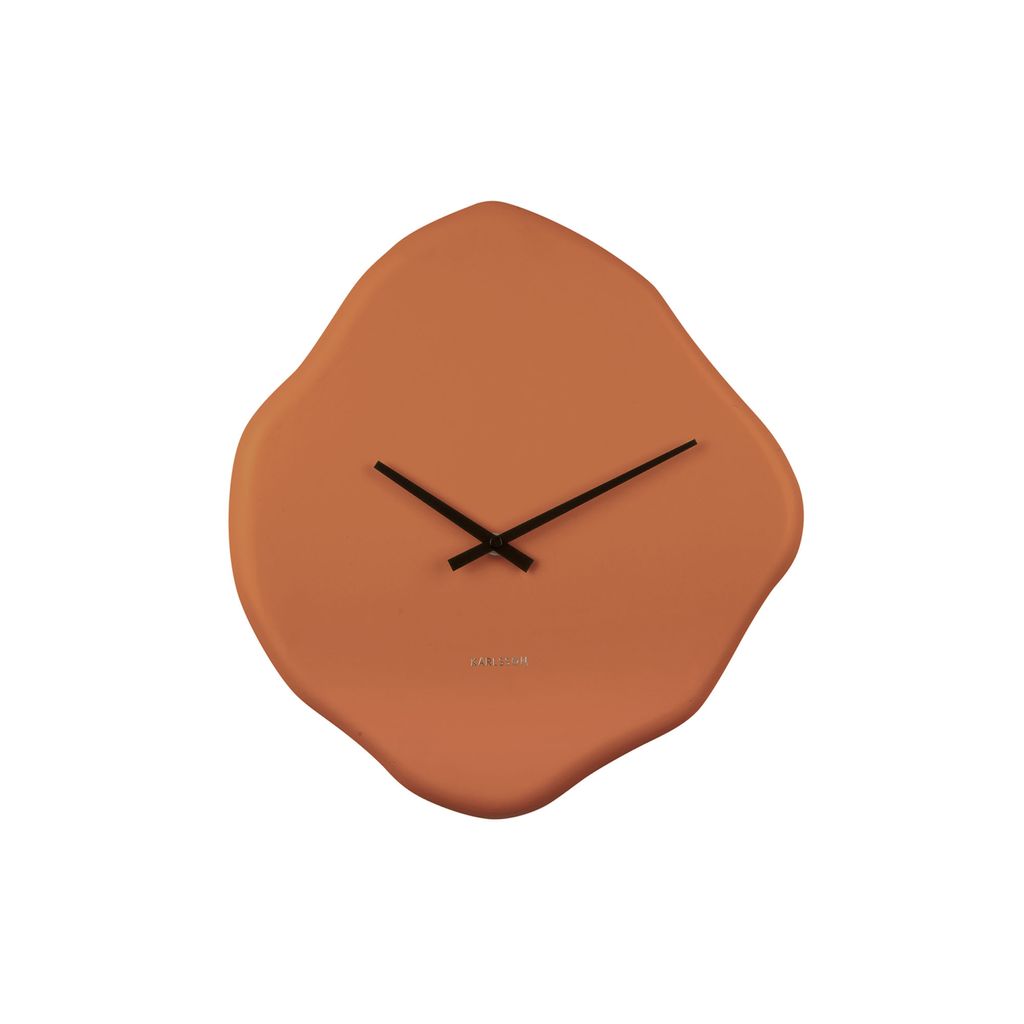 Karlsson Wanduhr Organic Diamond Orange Kaufland.de