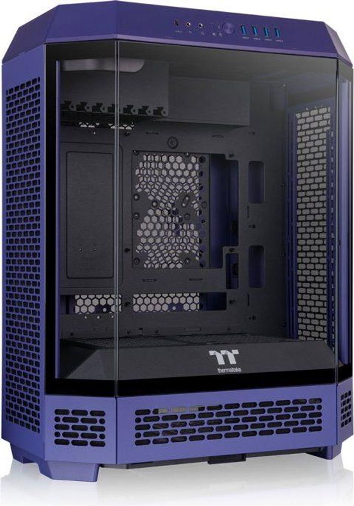 PC Gehäuse Thermaltake The Tower 600, Midi-Tower, ATX, 2x 140mm Lüfter, Future Dusk, 3x Tempered Glass