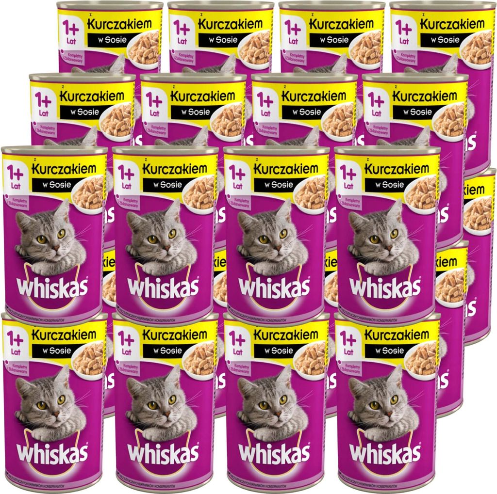 Whiskas 5900951220883, Adult, Huhn, 24 x 400 g