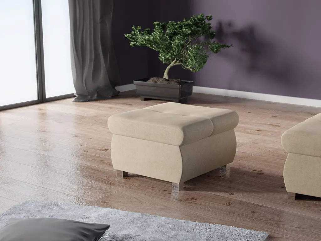 Repose-pieds Ergonomique ABEL 1 Beige pour Soulager les Jambes Lourdes