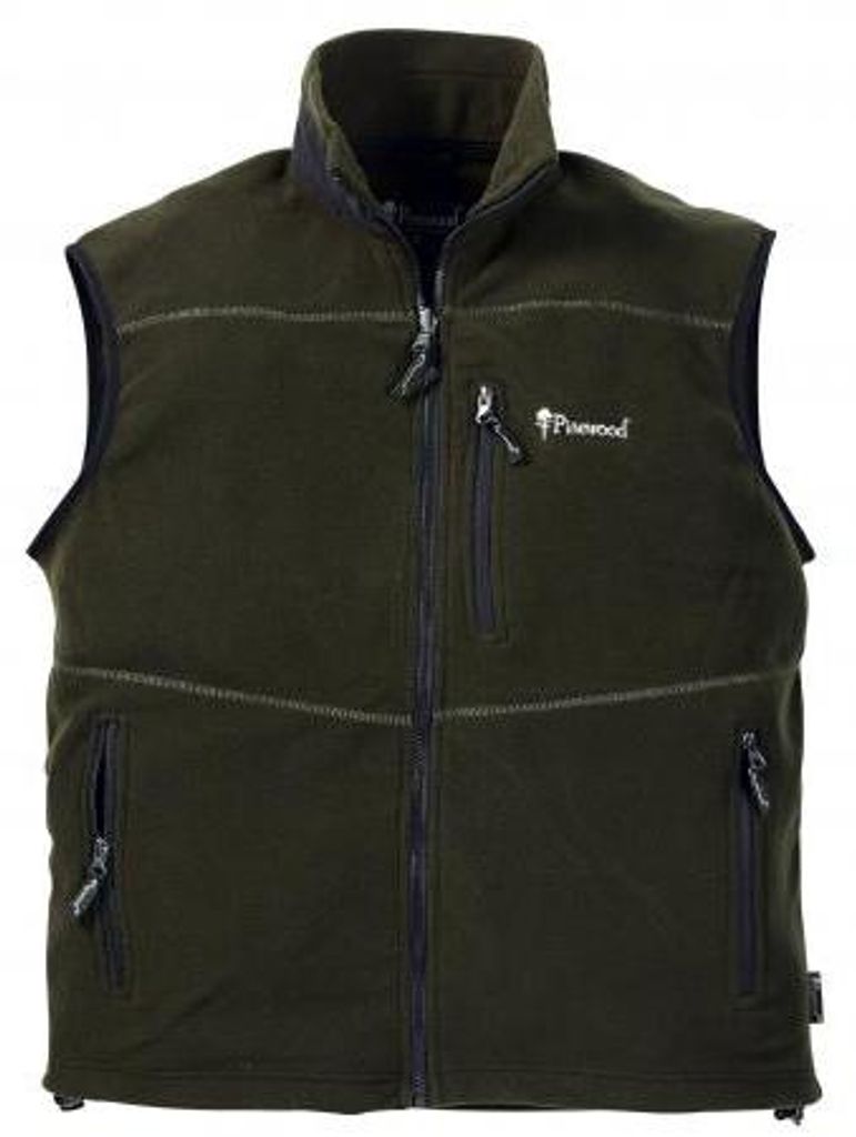 Pinewood Pirsch Fleece Vest Herren (H.Green) Größe L Produktbild 