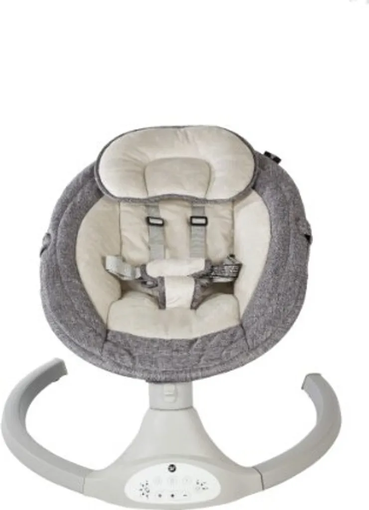 Transat Bébé Électrique Bluetooth Bebies First - Gris avec Minuteur - 3