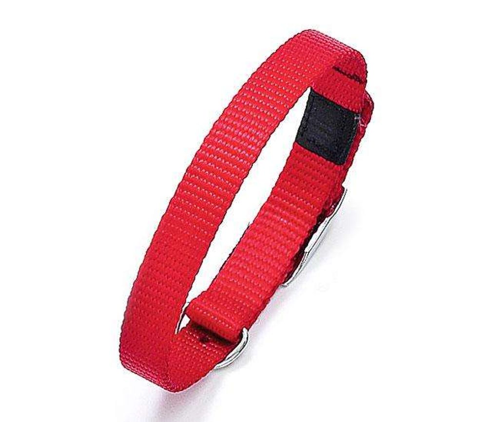 Karlie ASP Halsband - Rot - 25 mm, 65 cm