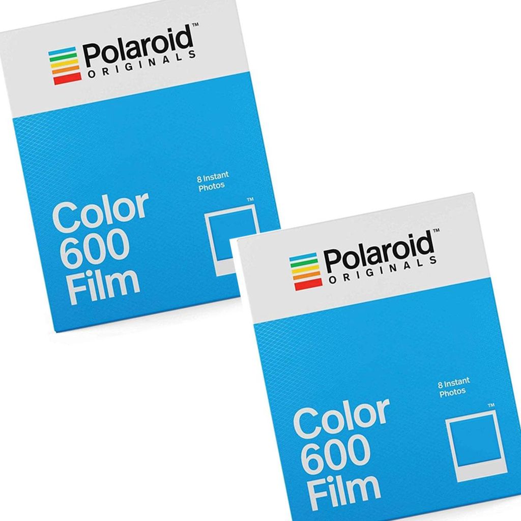 2 x Polaroid Sofortbildfilm Color 600