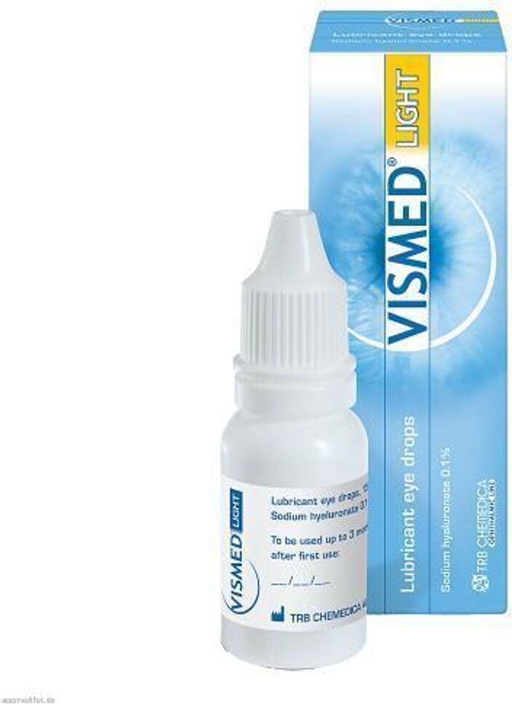 Vismed light Augentropfen 15 ml Produktbild 
