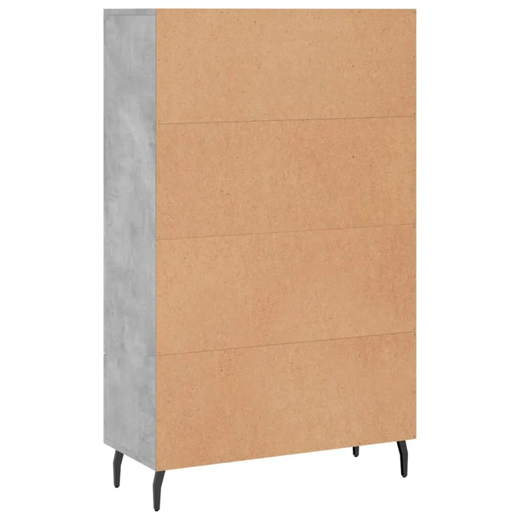 Mobile Buffet Grigio Cemento 115cm | Arredamento Moderno The Living Store - 8