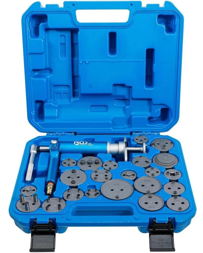 Repousse-Piston Pneumatique 22 pcs en Acier avec Coffret de Rangement