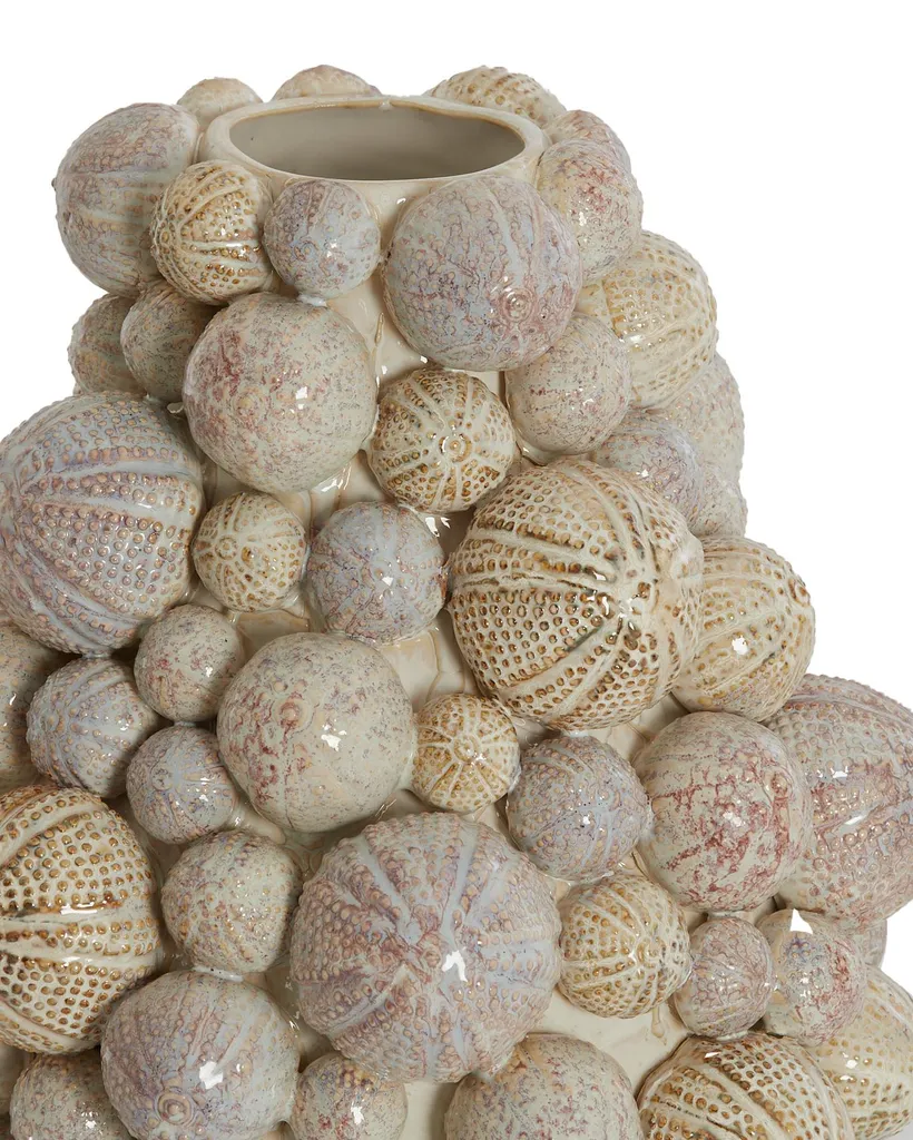 Vase stable et robuste SEA URCHIN en céramique - Finition Anti-Traces