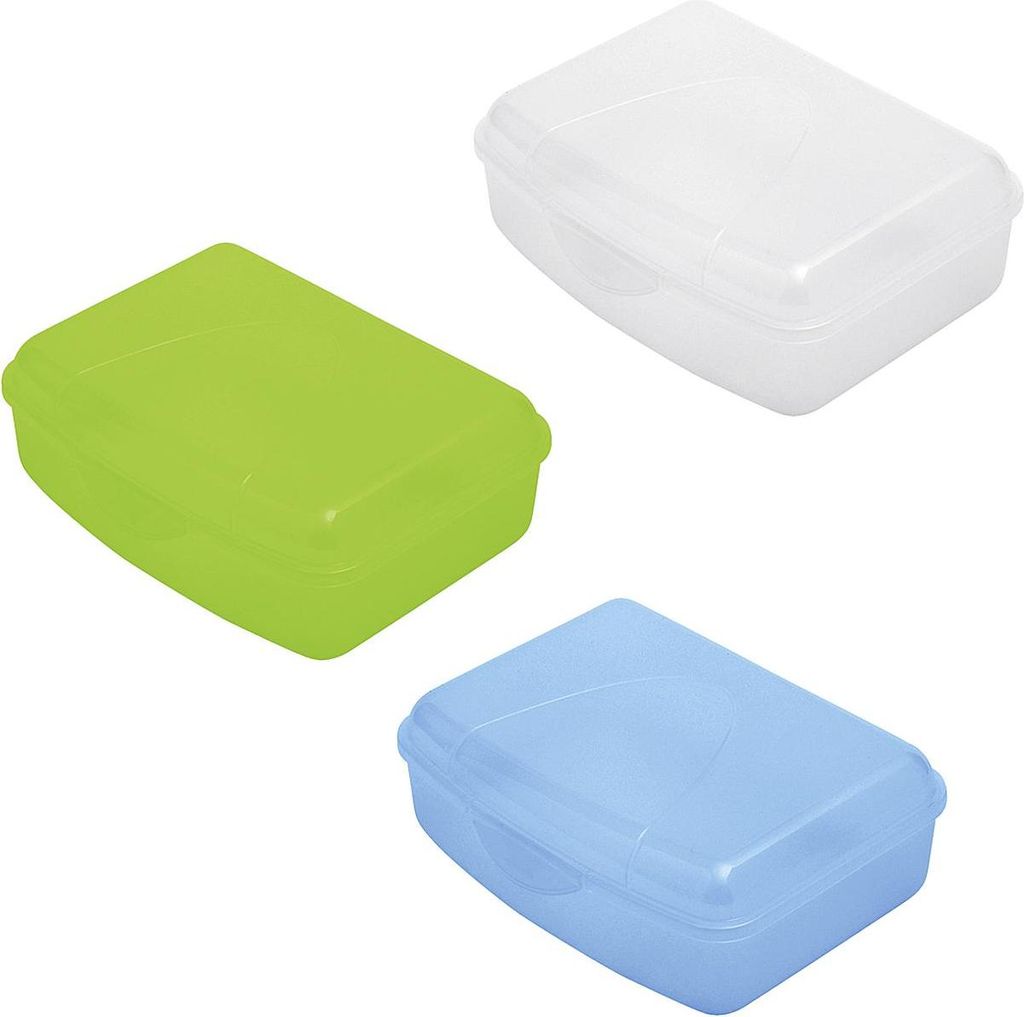 Klipp-Box 3fach farbig sortiert Produktbild 