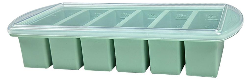 Gefrierschale aus Silikon für Suppen mit flexiblem Deckel, Produktbild 